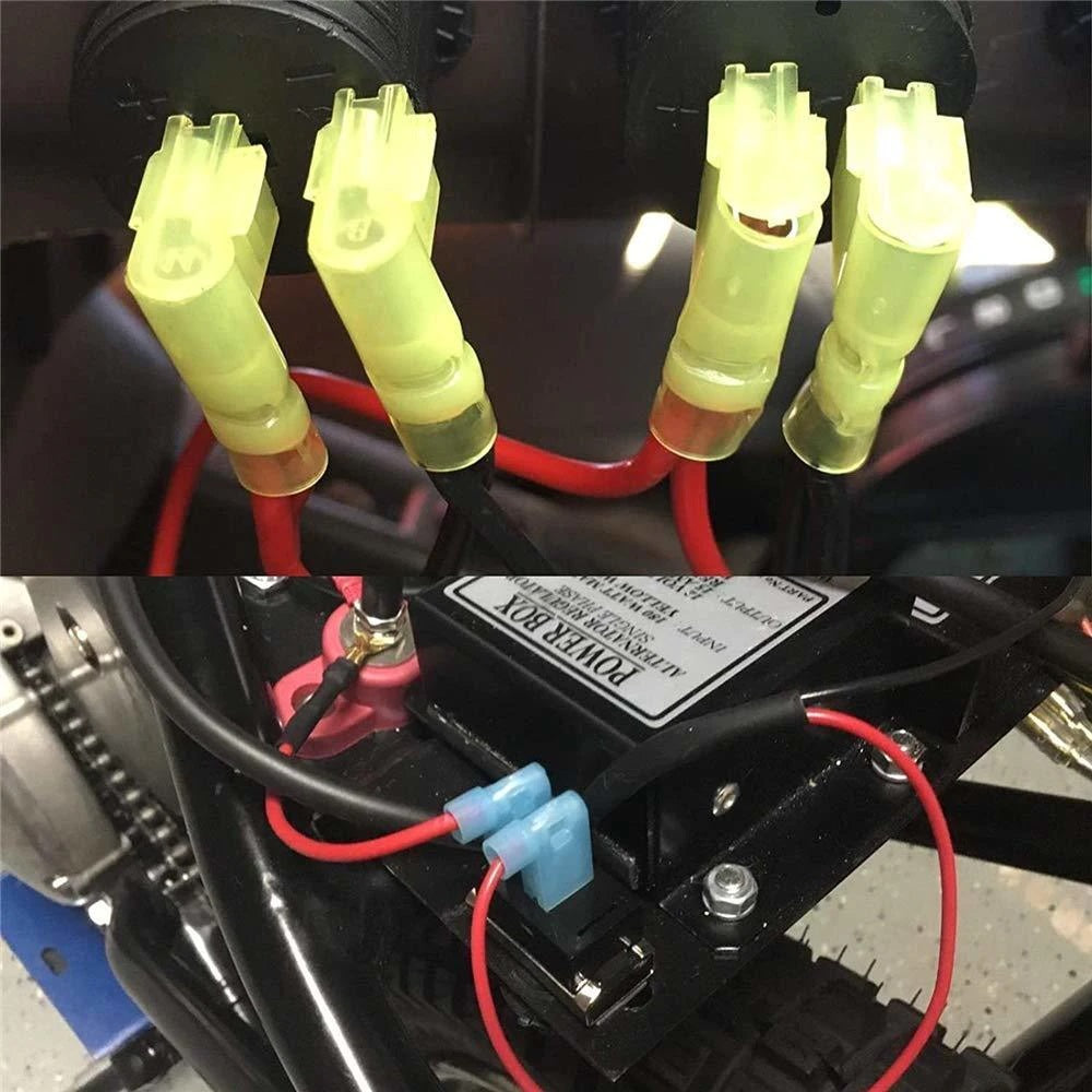 Terminal Aislado de Bandera para Cable 14-16 AWG | Accesorio para Empalme Eléctrico | CE-EMP-09