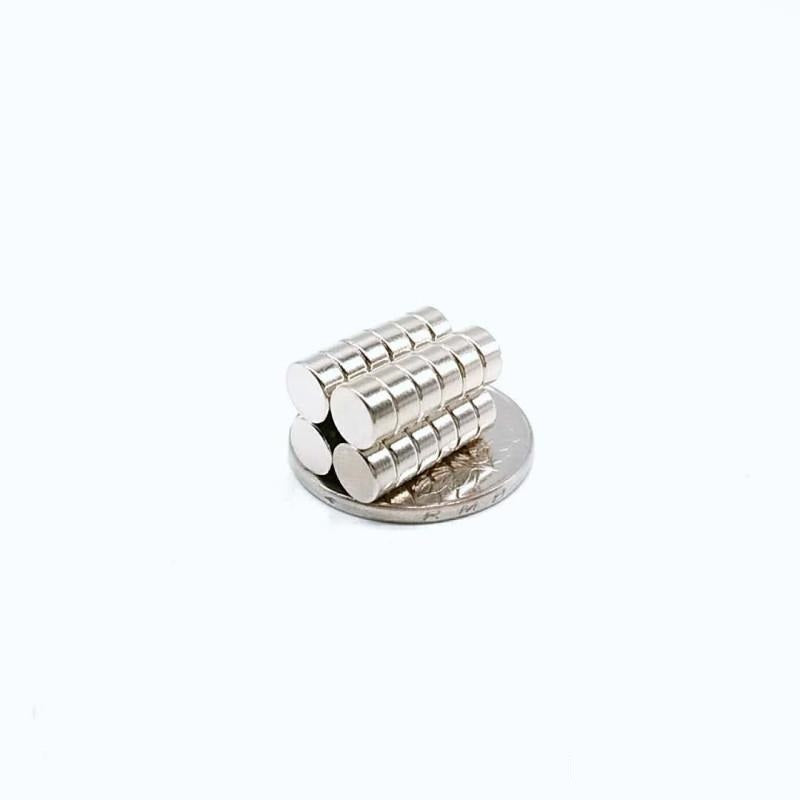 Imanes N35 | 4 Pack | Discos / 6mm x 3mm | CE-IMN-01
