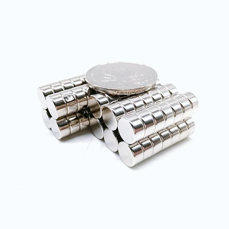 Imanes N35 | 4 Pack | Discos / 8mm x 4mm | CE-IMN-02