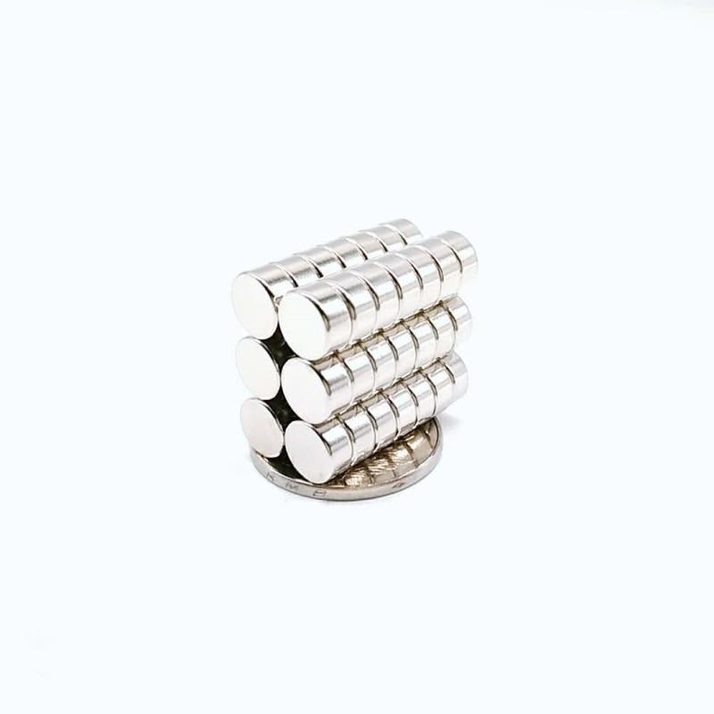 Imanes N35 | 4 Pack | Discos / 8mm x 4mm | CE-IMN-02