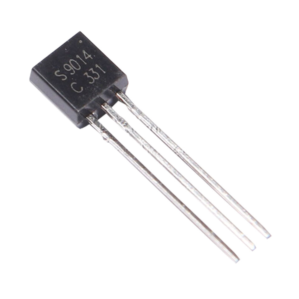 Transistor 9014 / S9014 | 2 Pack | 45V / 0.1A | NPN | TO-92 | CE-TRA-08