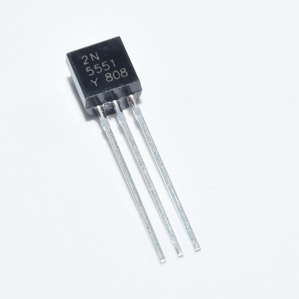 Transistor 2N5551 | 2 Pack | 160V / 0.6A | NPN | TO-92 | CE-TRA-16