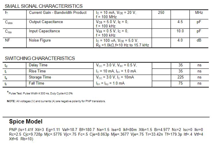 Transistor 2N3906 | 10 Pack | 40V / 0.2A | PNP | TO-92 | CE-TRA-21