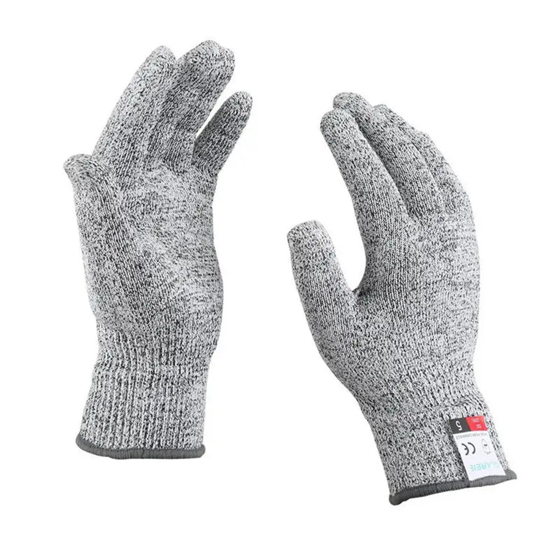 Guantes Anticorte Nivel 5 | HPPE | XXS / XS / S / M / L / XL | GRIS | CHO-GNT-01