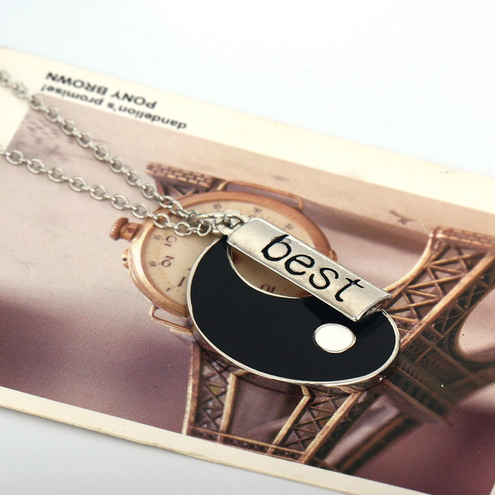 Conjunto de Joyería | 2 Collares - Best Friends / Ying Yang | CJM-CO-06