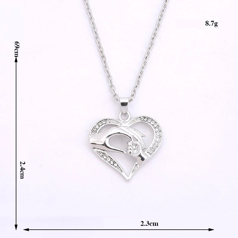 Collar | Manos | Dorado / Plateado | CJM-CS-01