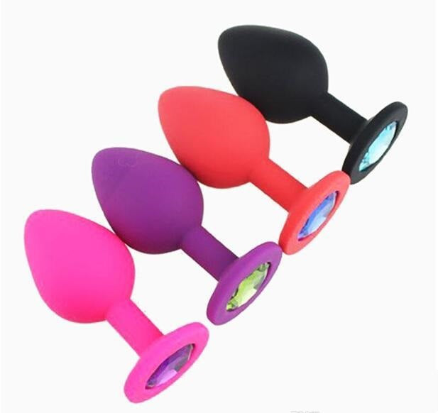 Butt Plug - Tapn Anal | 7.5cm / 2.8cm | Rosado / Morado / Rojo / Negr Centroniks | Costa Rica Butt Plug - Tapn Anal | 7.5cm / 2.8cm | Rosado / Morado / Rojo / Negr Centroniks | Costa Rica