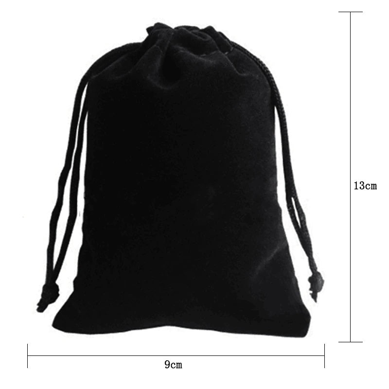 Bolsa para Butt Plug | Negro | 13cm x 9cm | CJS-BO-01
