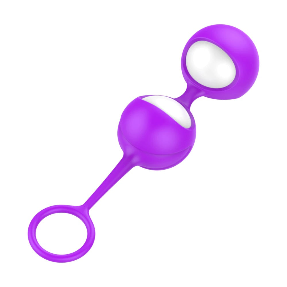 Ben Wa Balls - Bolas Vaginales | Principiante / Intermedio / Avanzado | Morado / Rosado / Rojo | Silicona - Flexible | CJS-BV-01