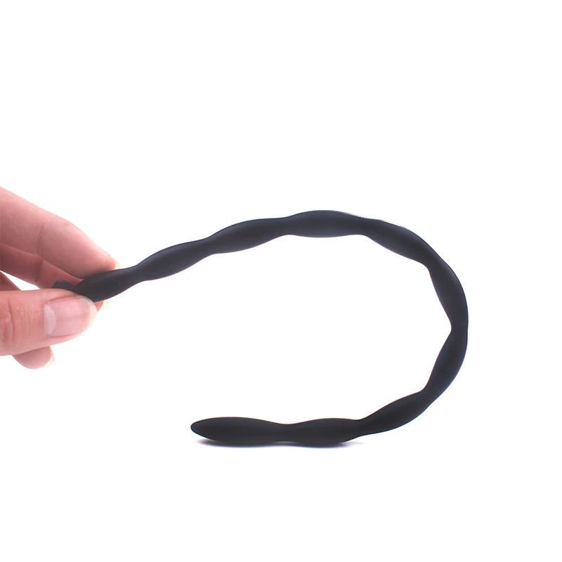 Catéter Uretral | 30cm x 3mm / 4mm / 5mm / 6mm / 7mm / 8mm / 9mm / 10mm | Negro | CJS-CAT-02