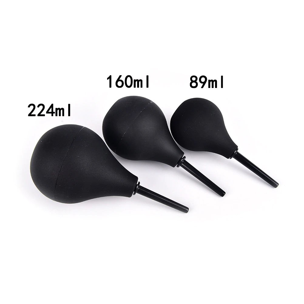 Ducha Anal / Enema | Negro | 89mL / 160mL / 224mL | CJS-DA-02