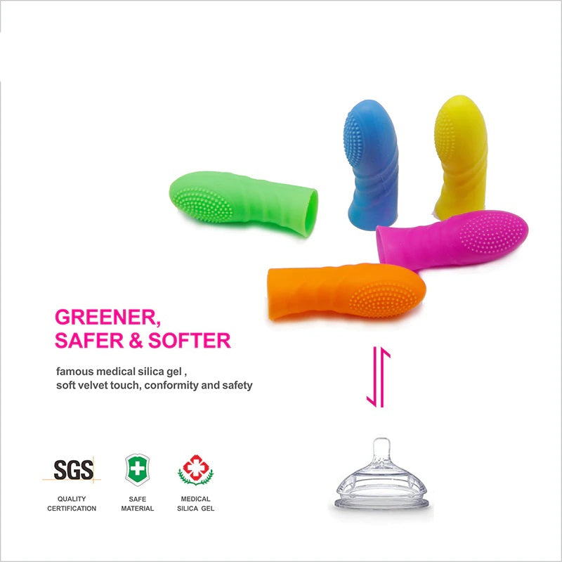 Estimulador de Clítoris | Celeste / Verde / Rasado / Naranja / Amarillo / Azul | CJS-EC-01