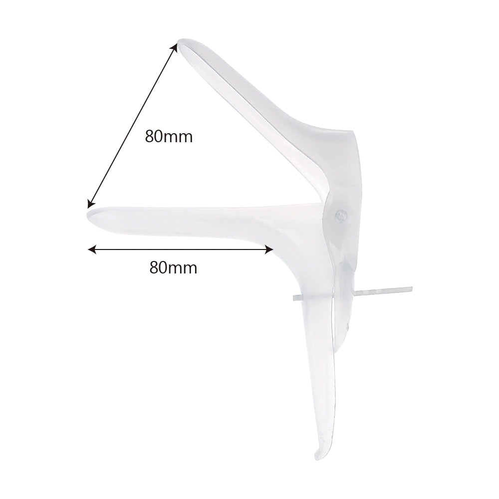 Espéculo de Plástico / Dilatador Vaginal | BDSM | Traslúcido | CJS-ESP-01
