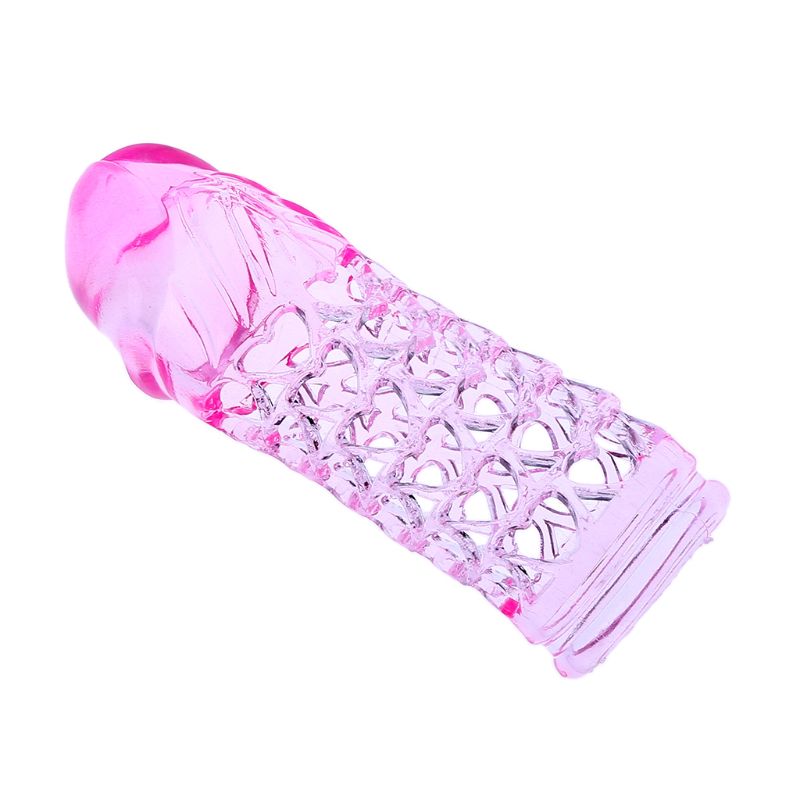 Funda para Pene | Rosado | 13cm / 2.5cm | Gel de Sílice | CJS-FU-03