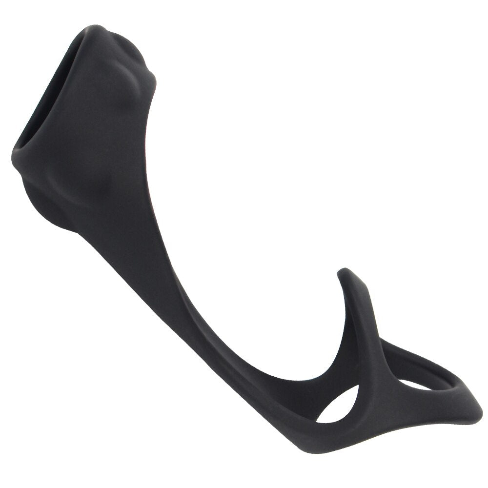 Funda para Pene | 11.5cm / 4.5cm | Negro | Silicona | CJS-FU-10