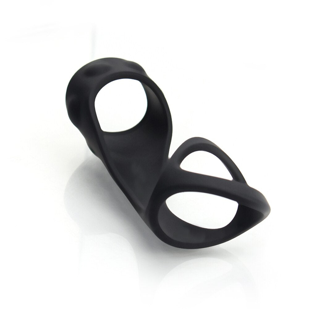Funda para Pene | 11.5cm / 4.5cm | Negro | Silicona | CJS-FU-10