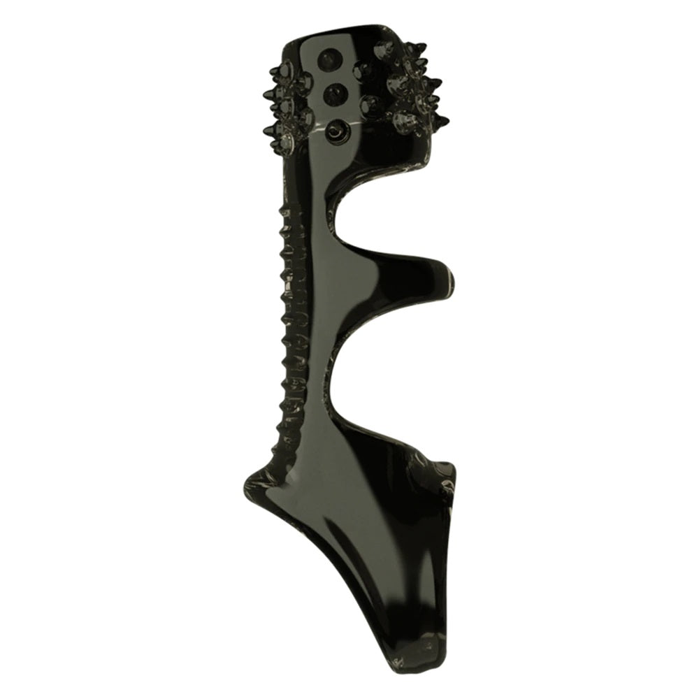 Funda para Pene | 9.4cm / 2cm | Negro | Silicona | CJS-FU-08