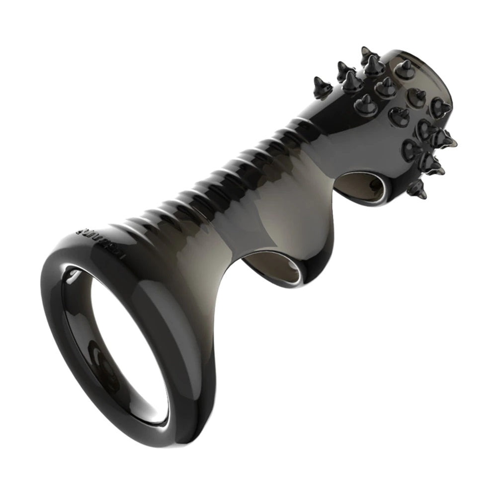 Funda para Pene | 9.4cm / 2cm | Negro | Silicona | CJS-FU-08