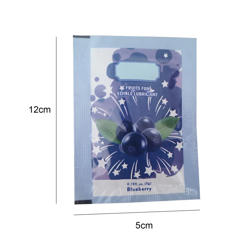 Lubricante con Sabor | Cereza / Arándano / Fresa | Base de Agua | 5ml | CJS-LU-12