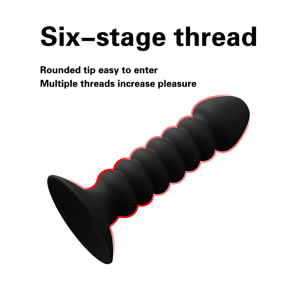 Plug / Vibrador Anal | Control Inalámbrico | Recargable / USB | 11.3cm / 2.8cm | Negro | Silicona | CJS-VI-21