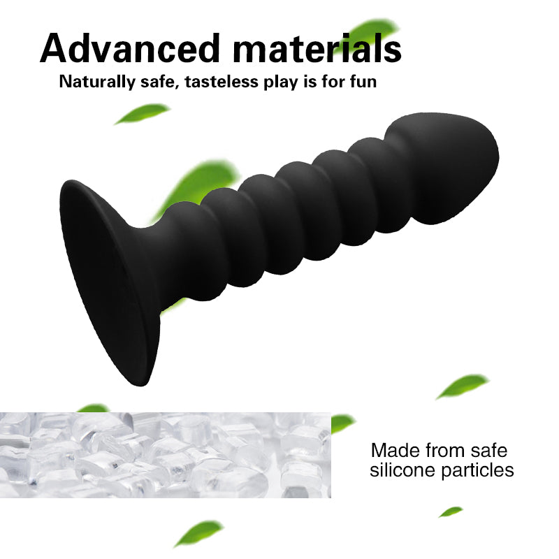 Plug / Vibrador Anal | Control Inalámbrico | Recargable / USB | 11.3cm / 2.8cm | Negro | Silicona | CJS-VI-21