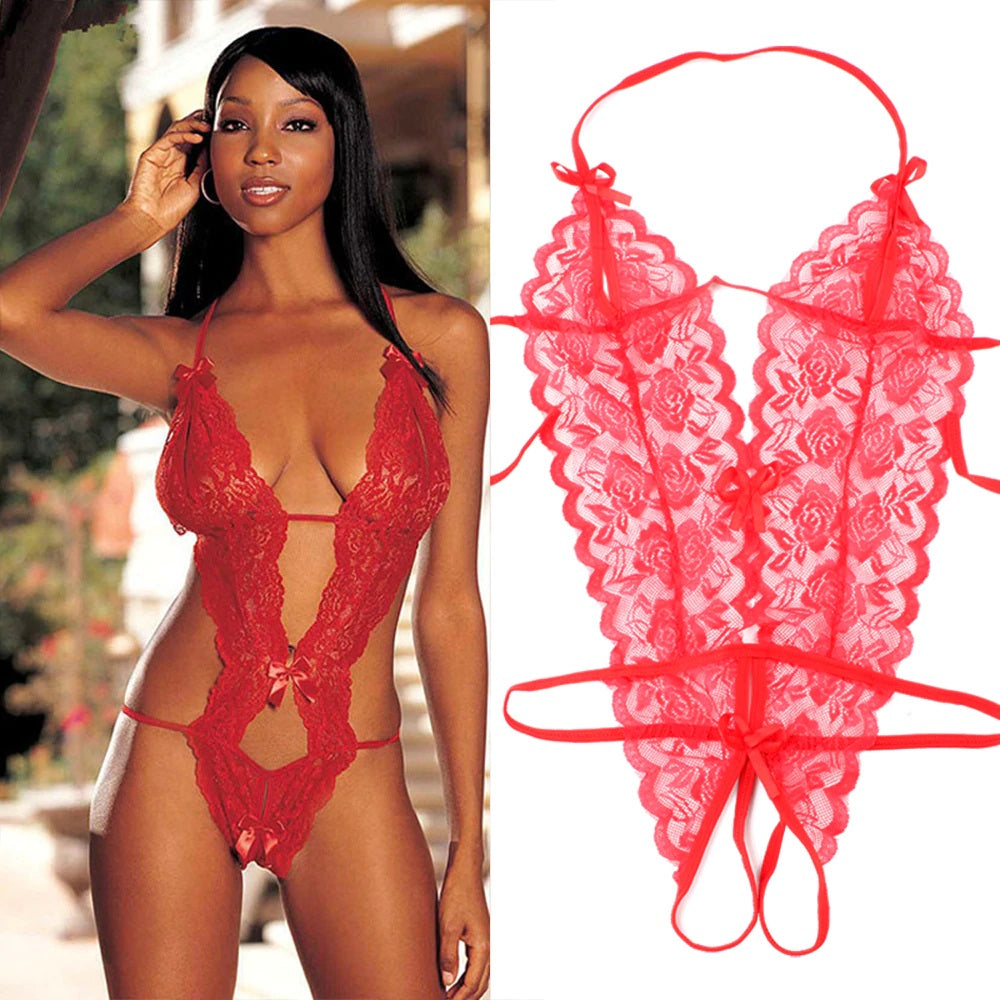 Body | Negro / Rojo | Talla Única | CL-BO-06