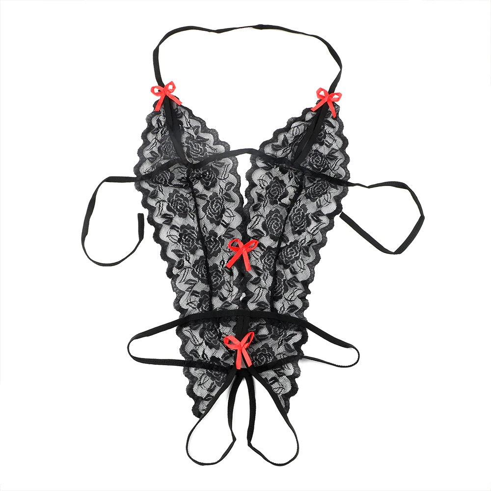 Body | Negro / Rojo | Talla Única | CL-BO-06