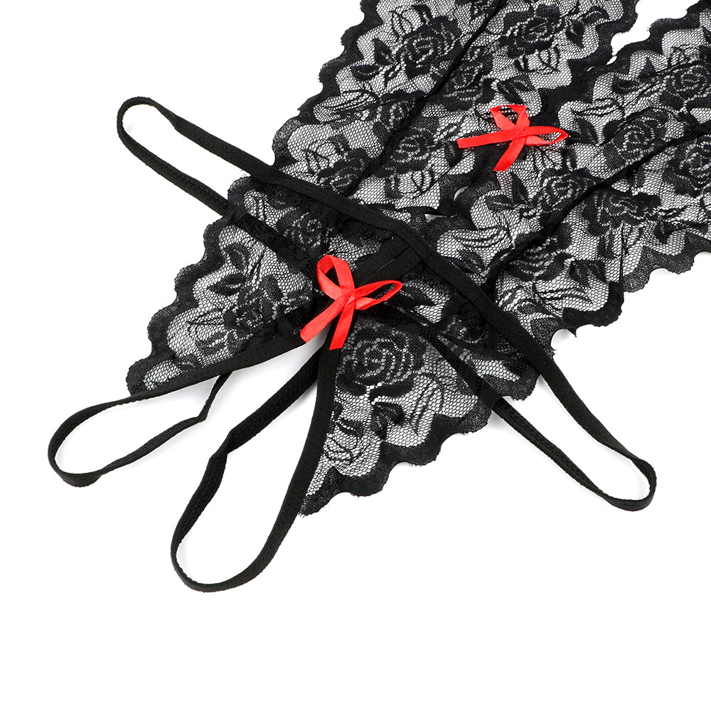 Body | Negro / Rojo | Talla Única | CL-BO-06