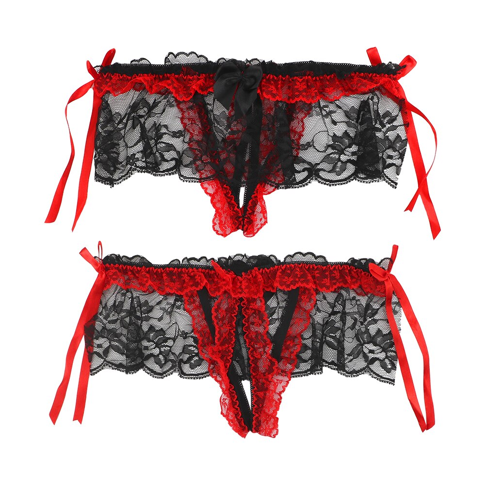 Calzón | Rojo-Negro / Fucsia-Negro | Talla Única | Spandex | CL-CA-01