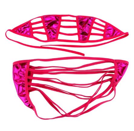 Conjunto | 2 Piezas | Negro / Fucsia | Talla Única | CL-CO-02