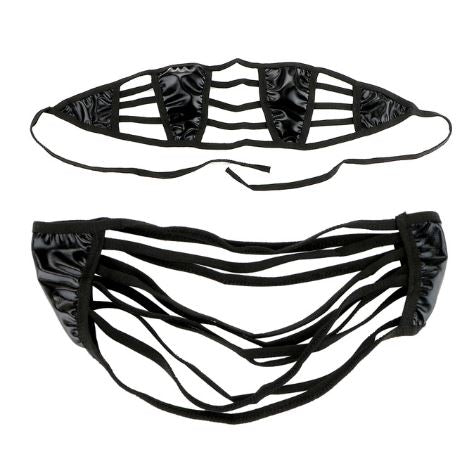 Conjunto | 2 Piezas | Negro / Fucsia | Talla Única | CL-CO-02