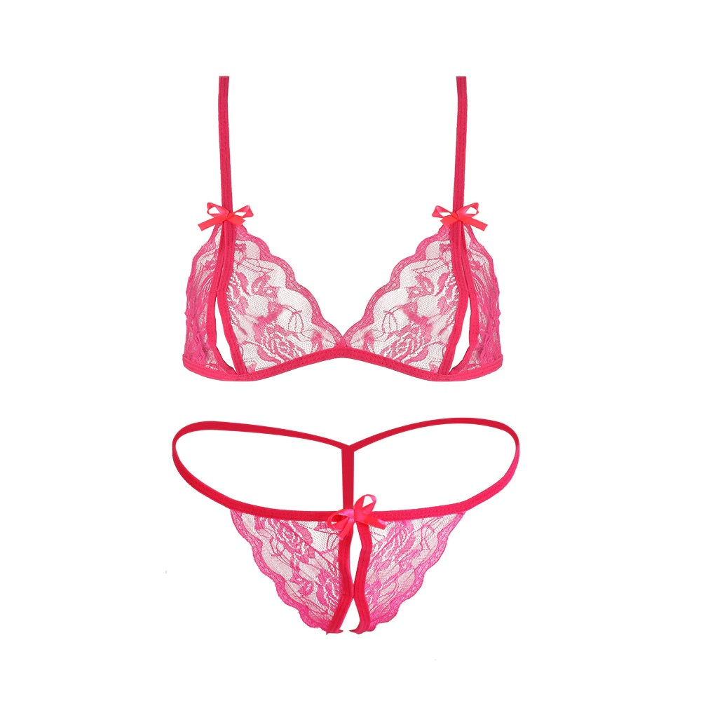 Conjunto | 2 Piezas | Fucsia / Rosado / Negro / Rojo / Blanco | Talla Única | CL-CO-03