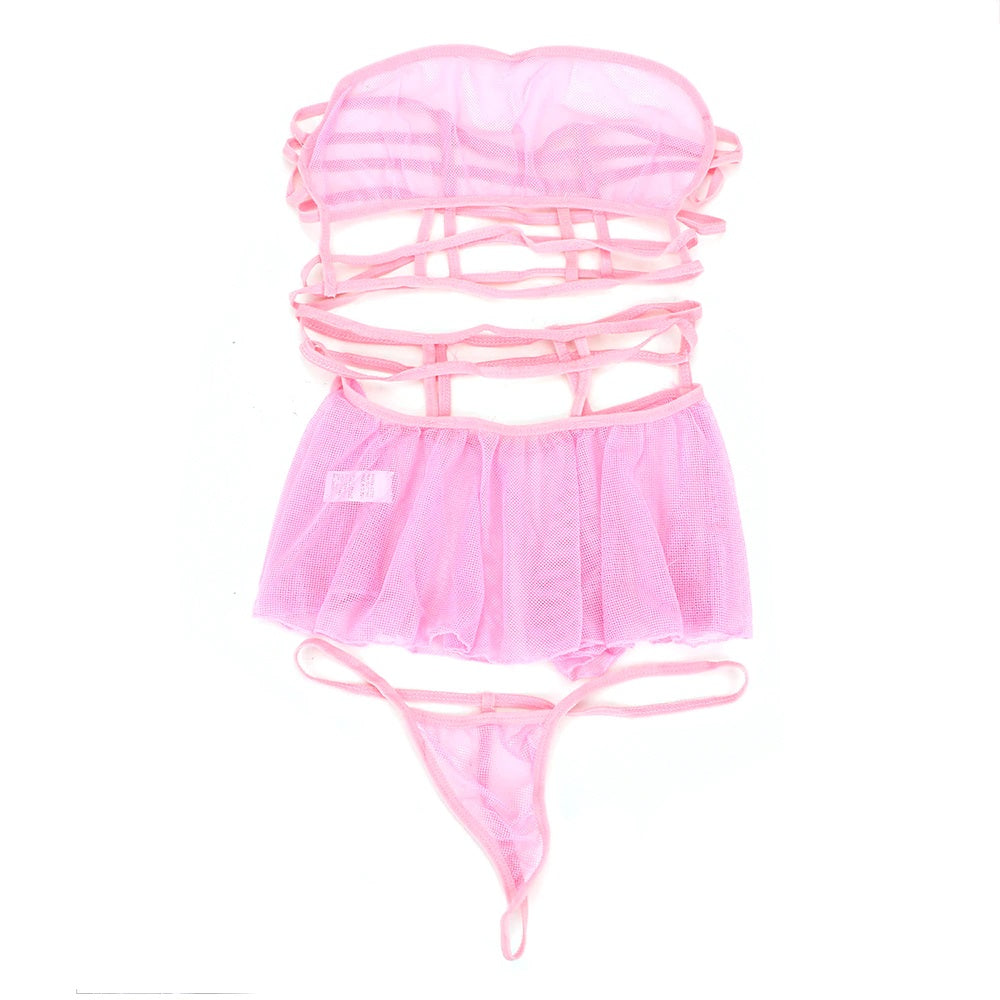 Conjunto | 3 Piezas | Rosado | Talla Única | Poliéster | CL-CO-04