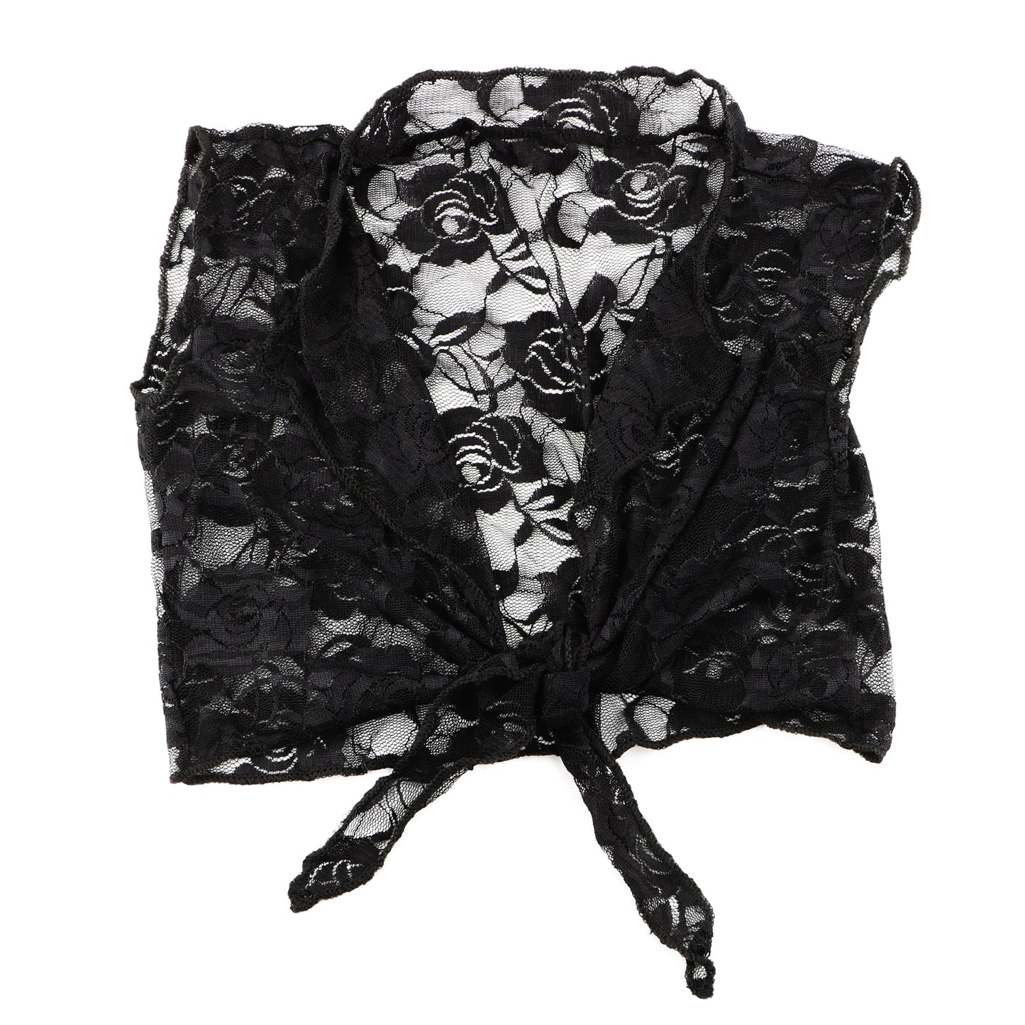 Conjunto Encaje | 2 Piezas | Negro | Talla Única / Ajustable | CL-CO-09