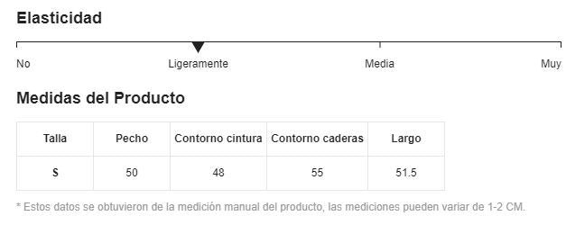 Body | Negro | Talla Única | Poliéster | CL-CS-03