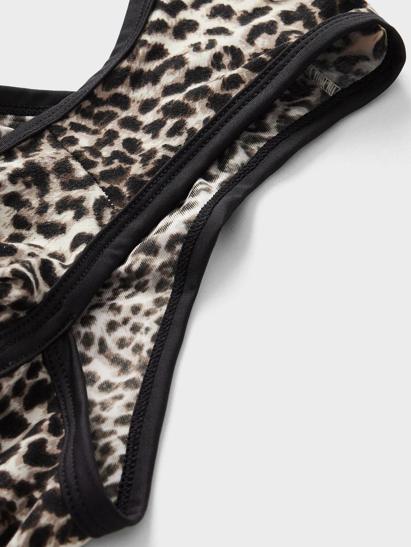 Disfraz | Leopardo / Tirantes | XXL | Hombre | Poliéster / Elastano | CL-DI-27