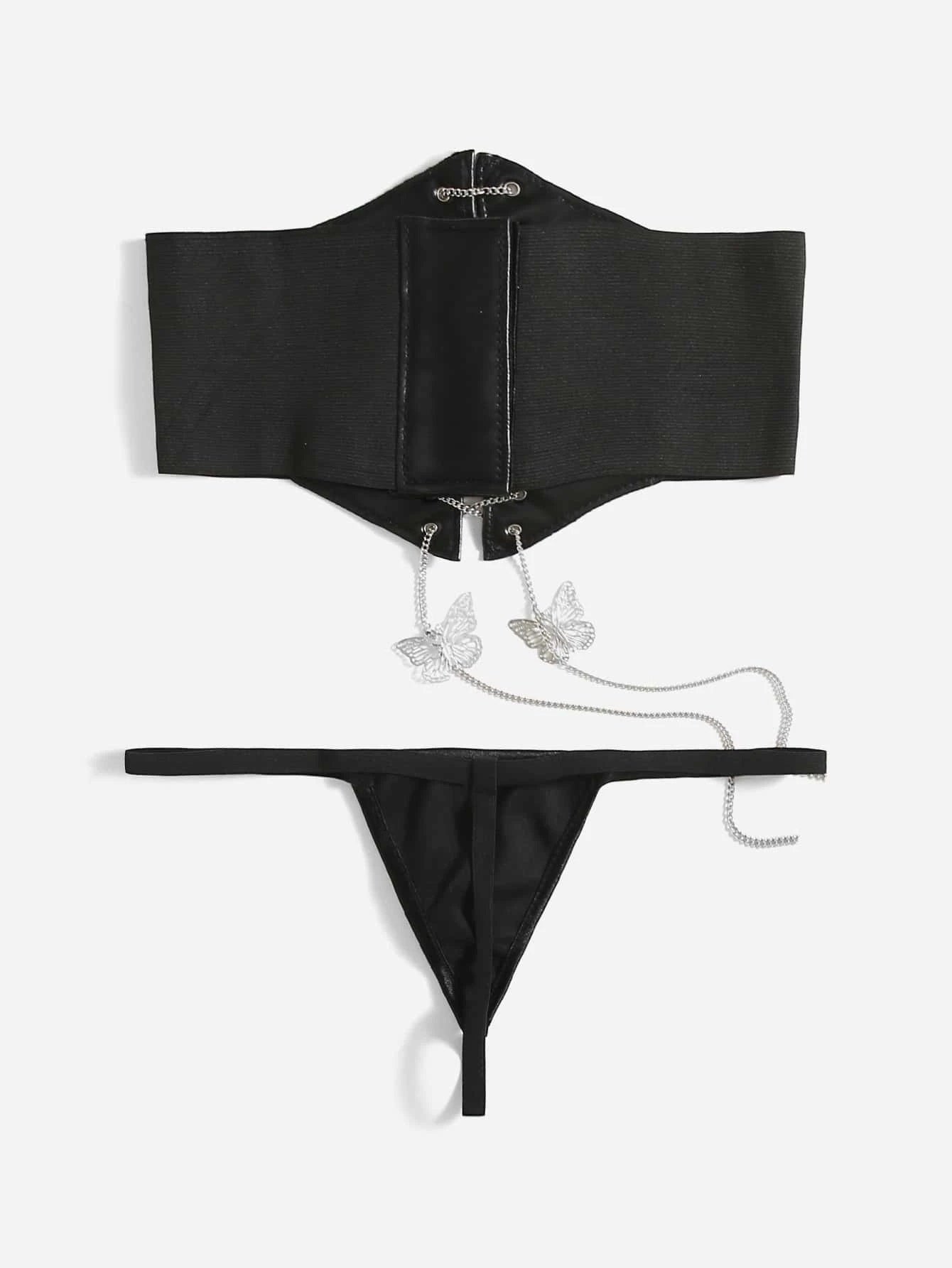 Faja + Hilo | Negro | Talla Única | Nylon | CL-FAJ-01