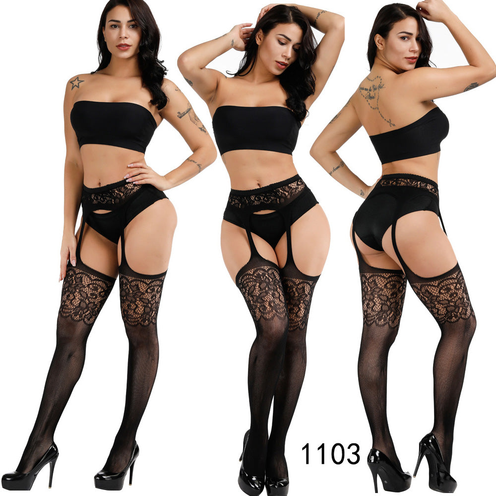 Liguero | Negro | Talla Única | 3 Estilos | CL-LI-01