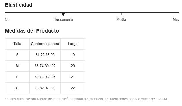 Liguero + Tanga | Floreado | L / XL | Poliéster | CL-LI-07