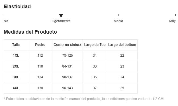 Conjunto | 2 Piezas | Negro | Talla Plus - 3XL / 4XL | Encaje | CLP-CO-02