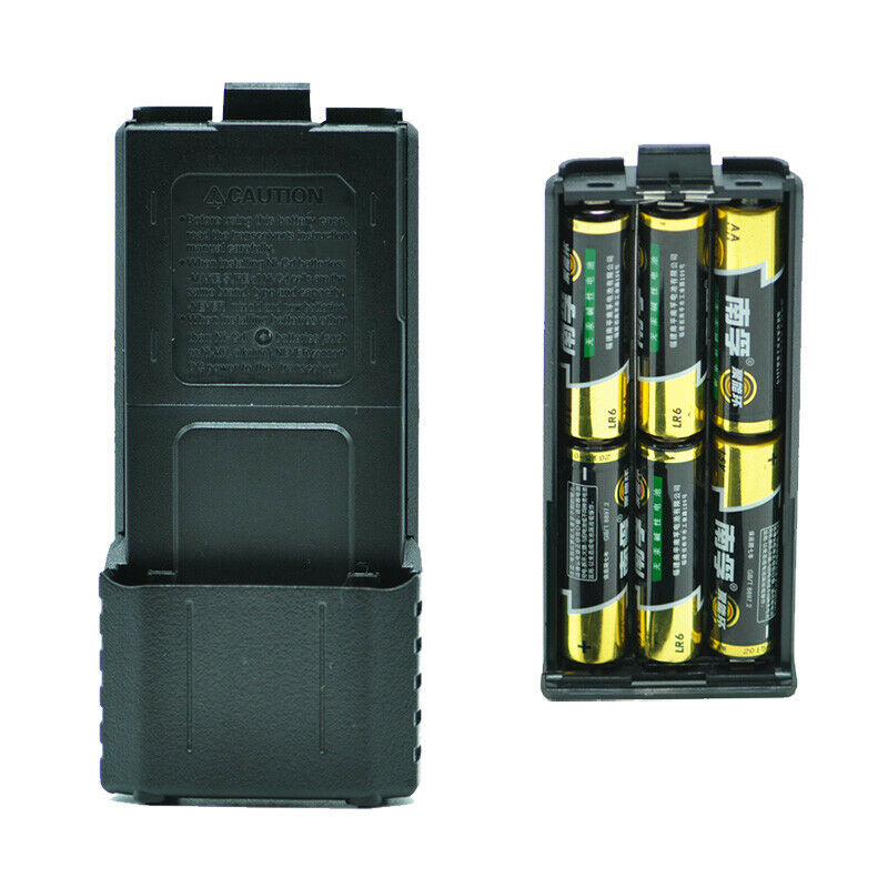 Case Baterías AA para Radios de Comunicación Baofeng / Retevis | UV-5R / RT-5R | Capacidad Extendida | CRC-BA-05