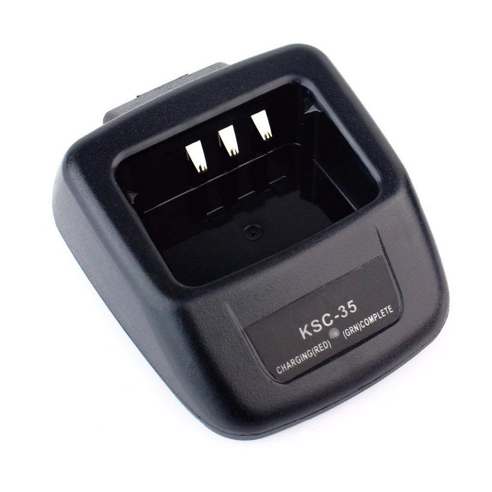 Cargador KSC-35(R*) para Radios de Comunicación Kenwood | NX / TKD / TK | CRC-CA-15