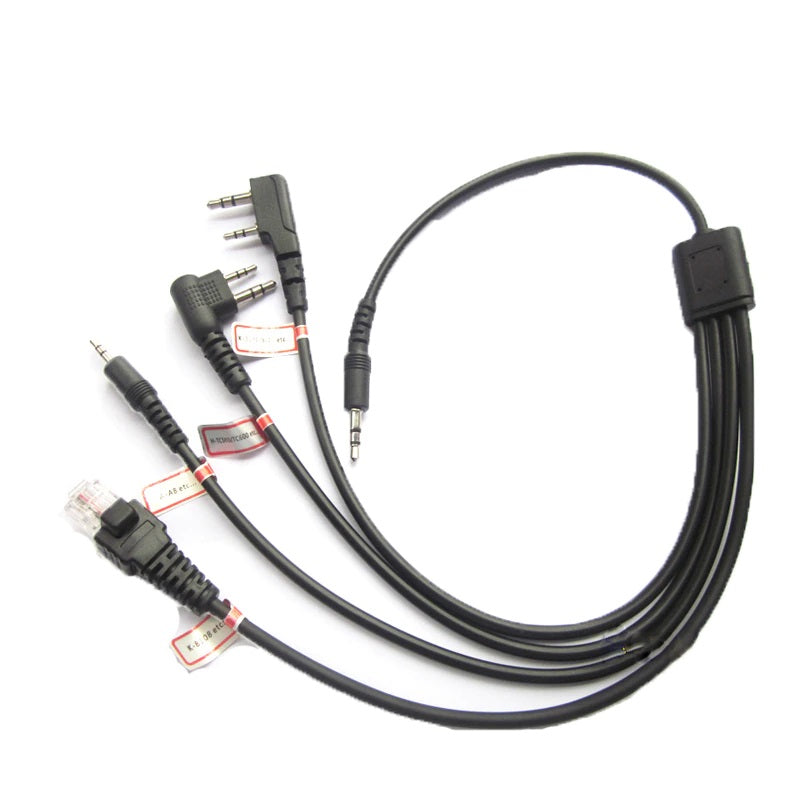 Cable de Programación para Radios de Comunicación | 8 en 1 / Portátil + Móvil | CRC-CAB-08