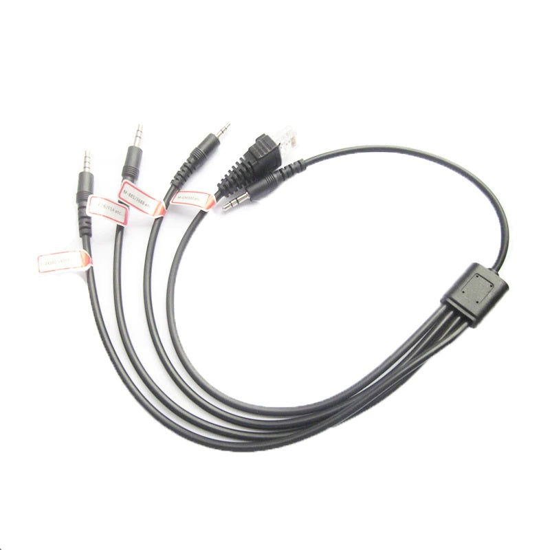 Cable de Programación para Radios de Comunicación | 8 en 1 / Portátil + Móvil | CRC-CAB-08