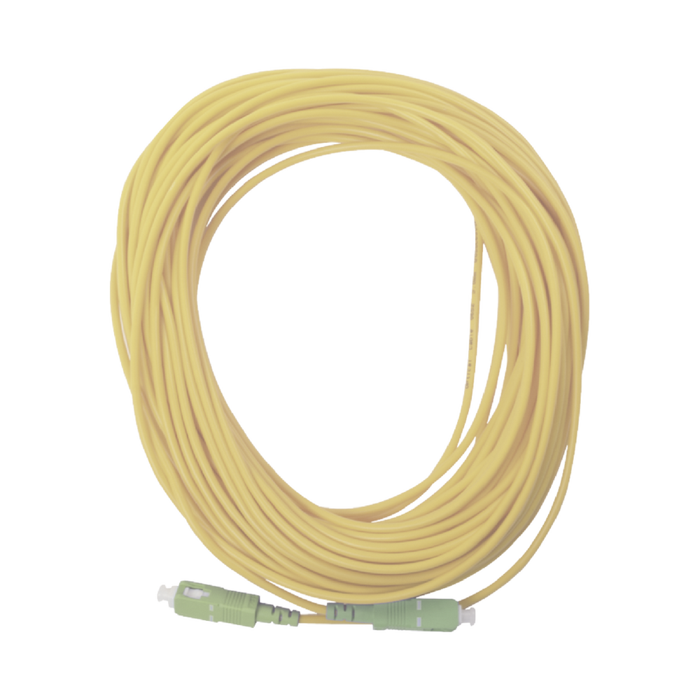 Jumper de Fibra Óptica FiberHome | Simplex / Monomodo | 20m | Amarillo | CRE-FIB-01