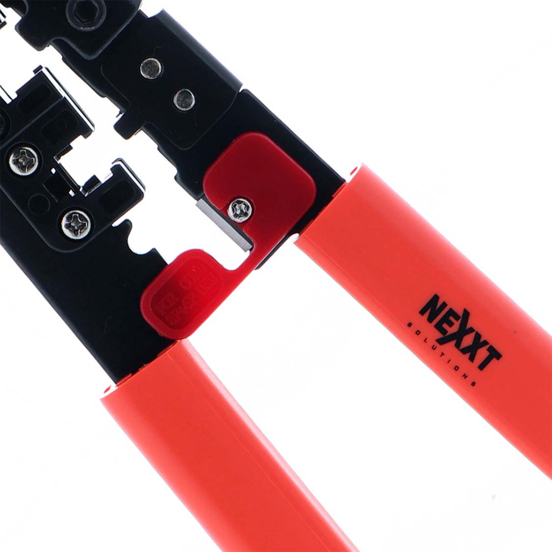 Tenaza Crimpadora / Ponchadora Nexxt Solutions | RJ45 / RJ12 / RJ11 | CRE-TPO-03