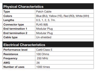 Cable de Red UTP Cat6 LinkedPro LP-UT6-200-RD | 2m | Rojo | CRE-UTP-12