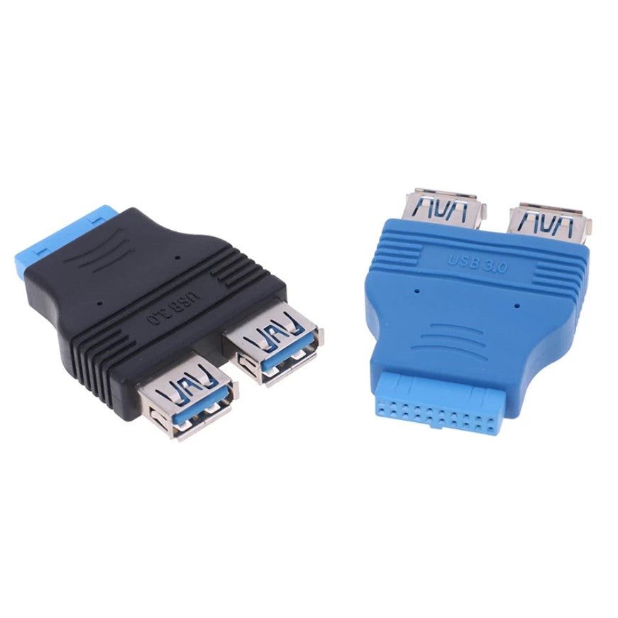 Adaptador / Convertidor 20-Pin -> 2 Puertos USB 3.0 | CTE-ADA-03