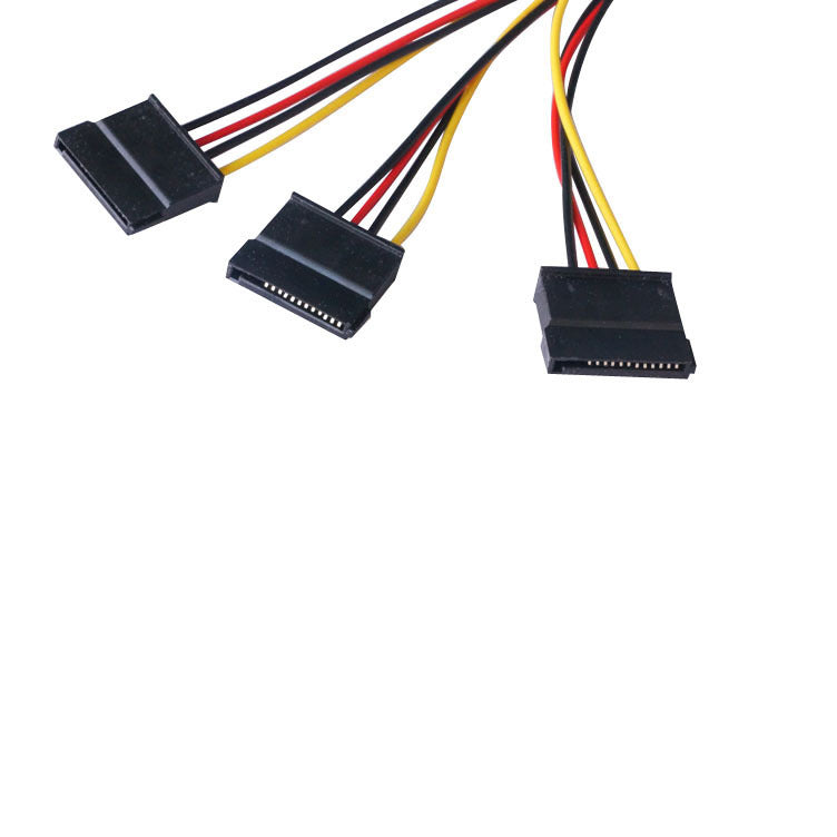 Adaptador de Alimentación | Molex -> SATA (x3) | 22AWG | 22cm | CTE-ADA-10