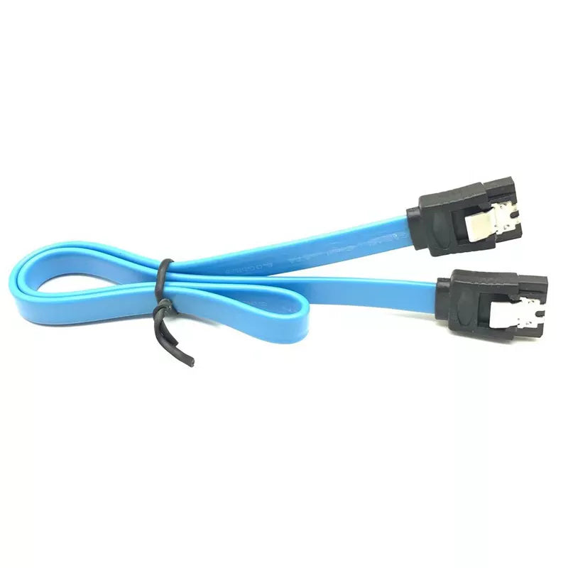 Cable de Datos SATA 3.0 para Discos Duros | 6 Gb/s | 40cm / 50cm | Rojo / Negro / Celeste | CTE-CAB-09